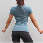 Fitness Shirt "Jody" - nahtloses Yoga-Top - GYMAHOLICS