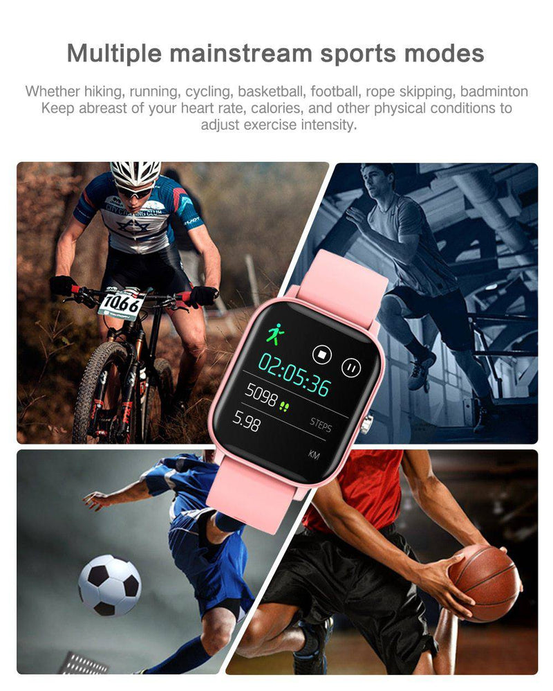 Smart Watch "Jame" - mit App für iOS und Android - GYMAHOLICS