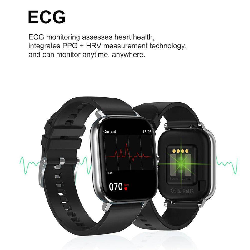 Fitness Smartwatch "Coss" - Für Android und iOS - GYMAHOLICS