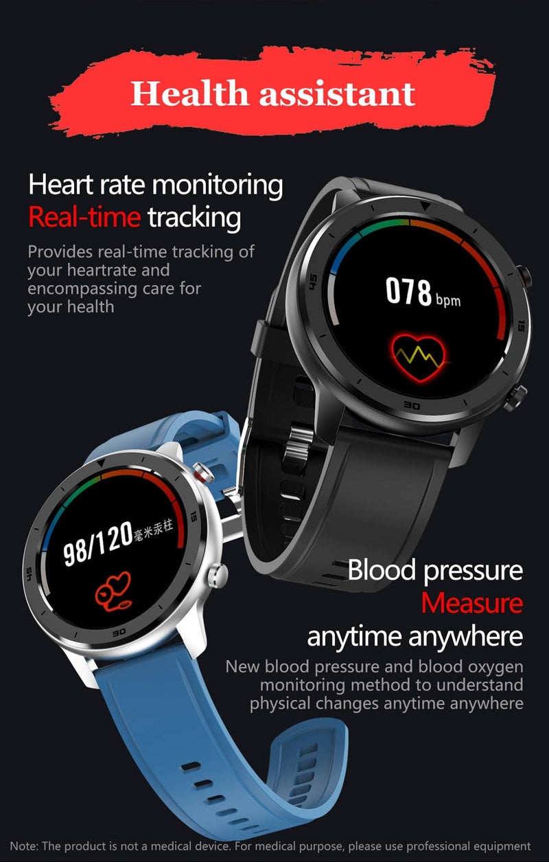 Fitness Smartwatch "Boid" - Für Android & iOS - GYMAHOLICS