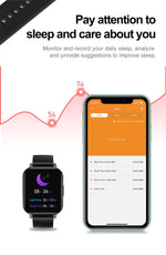 Fitness Smartwatch "Faiz" - Großes Display - GYMAHOLICS