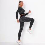 Fitness Set "Danza" - Crop Top & Leggings - GYMAHOLICS